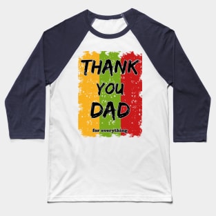 Thank You Dad Baseball T-Shirt